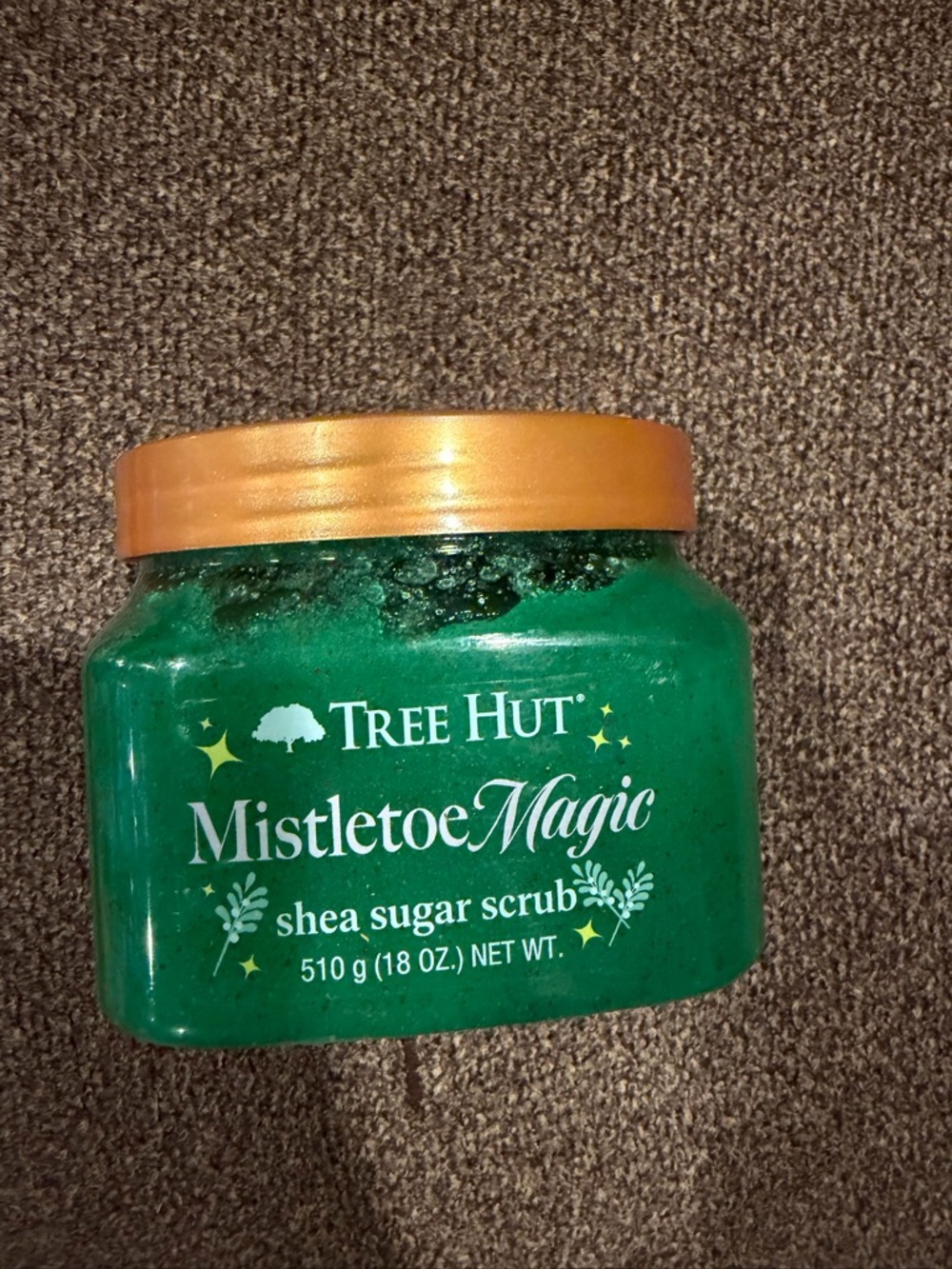 Tree Hut Mistletoe Magic Shea Sugar Scrub - Green